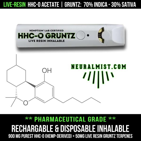 grubtz hhco live resin inhalable 900mg zero cough